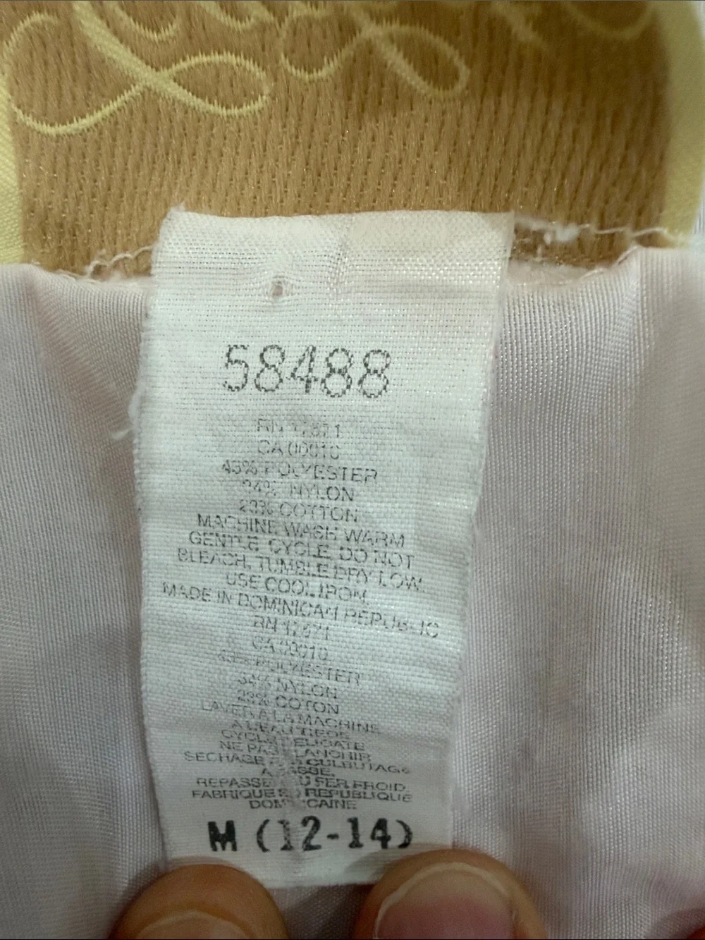 Vintage Cachet Pastel Pink Cottagecore Lace Embroidered Nightgown Dress Size M - Picture 3 of 13